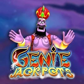 Genie Jackpots logo by Blueprint Gaming Wonaco Casino