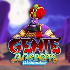 Genie Jackpots Wishmaker logo by Blueprint Gaming Wonaco Casino
