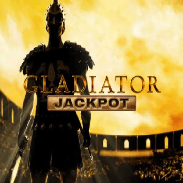 Gladiator Jackpot slot logo by Playtech at Wonaco Casino
