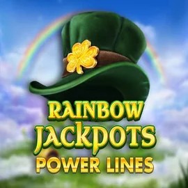 Rainbow Jackpots Power Lines game by Red Tiger Gaming – logo hosted on Wonaco Casino