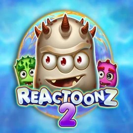 Official Slots logo: Reactoonz 2 by Play'n GO at Wonaco Casino